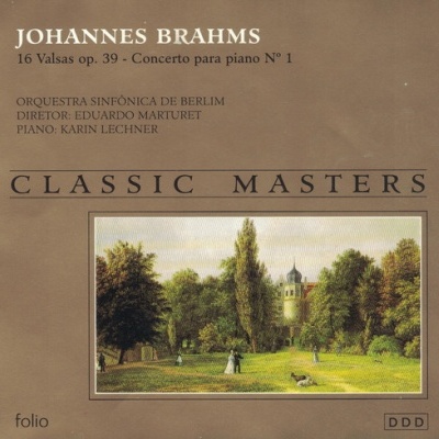 Johannes Brahms | Concerto Pour Piano N°1 - 16 Valses Op. 39 [CD]