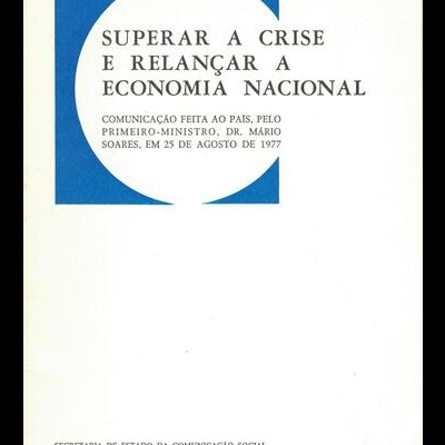 Superar a Crise e Relançar a Economia Social | de Mário Soares