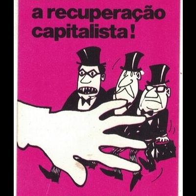 Autocolante - Contra a Recuperação Capitalista - Vota PCP