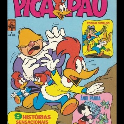 Almanaque de Aventuras do Pica-Pau N.º 8