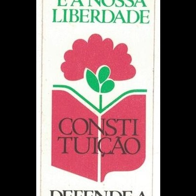 Autocolante - Constituição é a Nossa Liberdade, Defende-a
