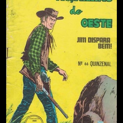 Façanhas do Oeste - N.º 66 - Jim Dispara Bem!