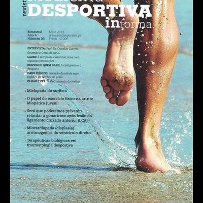 Revista de Medicina Desportiva informa - Ano 4 - N.º 3 - Maio 2013