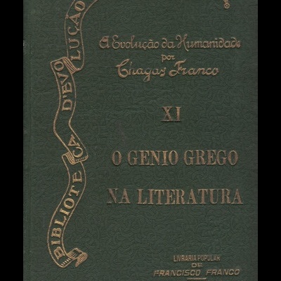 O Génio Grego na Literatura | de Chagas Franco
