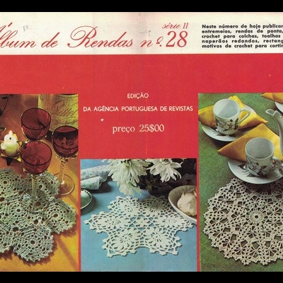 Albúm de Rendas - Série II - N.º 28 - Junho de 1980