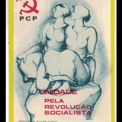 Autocolante - PCP - Unidade Pela Revolução Socialista - Edição da Comissão Concelhia de Torres Vedras