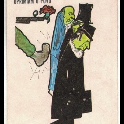 Autocolante - E Mandaram Embora Esses Senhores Que Oprimiam o Povo