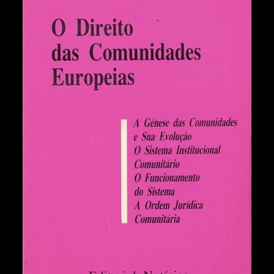 O Direito das Comunidades Europeias | de Charles Vallée