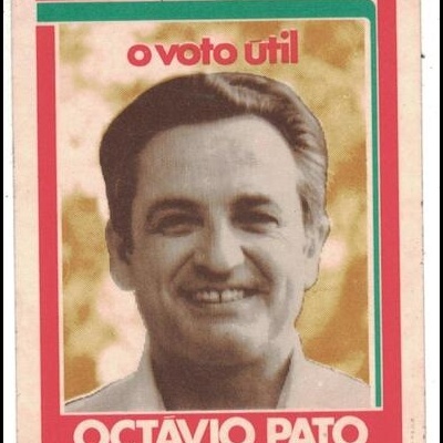 Autocolante - O Voto Útil: Octávio Pato