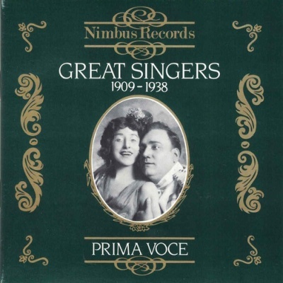 VA | Great Singers 1909-1938 [CD]