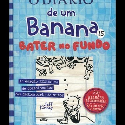 O Diário de um Banana 15: Bater no Fundo | de Jeff Kinney
