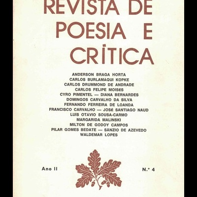 Revista de Poesia e Crítica - Ano II - N.º 4 - Abril de 1978
