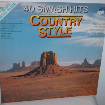 VA | 40 Smash Hits Country Style [2LP]