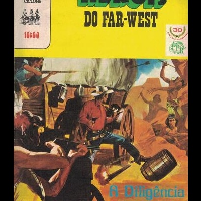 Ciclone - II Série - N.º 113 - Heróis do Far-West: A Diligência em Ruínas