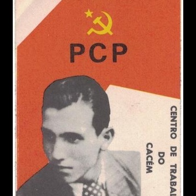 Autocolante - Alfredo Diniz (Alex) - PCP Centro de Trabalho do Cacém