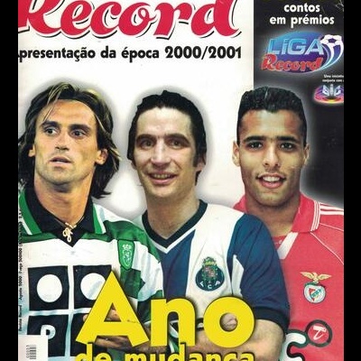 Revista Record - Apresentação da Época 2000/2001