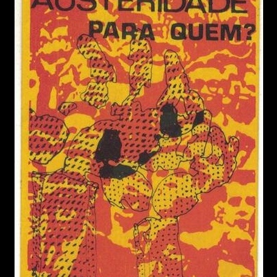 Autocolante - Austeridade Para Quem?