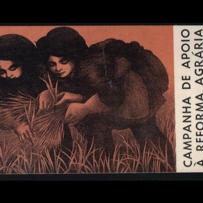 Autocolante - MDM - Campanha de Apoio à Reforma Agrária