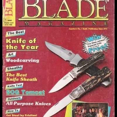 Blade Magazine - Vol XV - N.º 5 - Sep./Oct. 1988