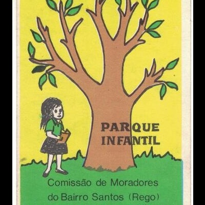 Autocolante - Parque Infantil - Comissão de Moradores do Bairro Santos (Rego) Freguesia N. Sra. de Fátima