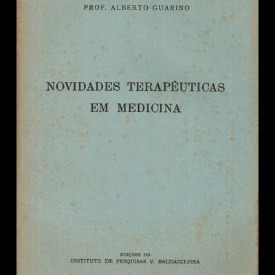 Novas Terapêuticas em Medicina | de Alberto Guarino