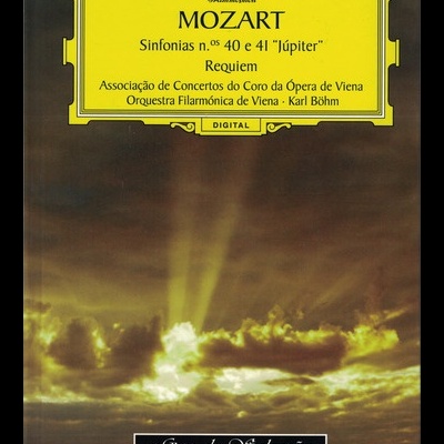 Mozart / Karl Böhm / Orquestra Filarmónica de Viena / Associação de Concertos do Coro da Ópera de Viena | Sinfonias n.º 40 e 41 "Júpiter" - Requiem [Livro + 2CD]