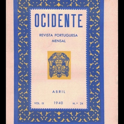 Ocidente - Revista Portuguesa - Vol. IX - N.º 24 - Abril de 1940