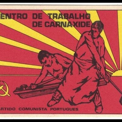 Autocolante - Centro de Trabalho de Carnaxide - Partido Comunista Português
