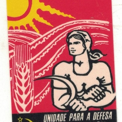 Autocolante - PCP Unidade para a Defesa das Nacionalizações e da Reforma Agrária