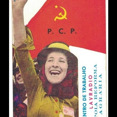 Autocolante - P. C. P. - Centro de Trabalho Lavradio Apoia a Reforma Agrária