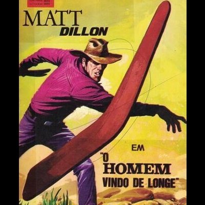 Mundo de Aventuras - N.º 943 - Matt Dillon em "O Homem Vindo de Longe"