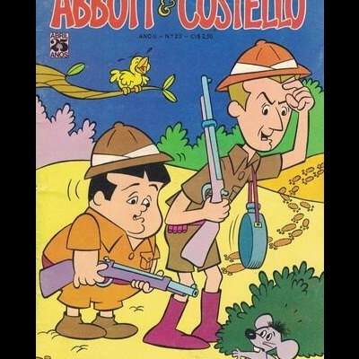 Diversões Juvenis - Ano II - N.º 23 - Abbott & Costello