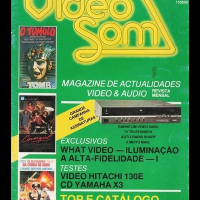 VideoSom - N.º 6 - Ano 1 - Setembro 1986