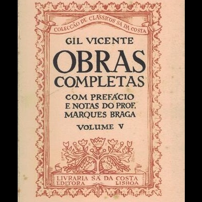 Obras Completas - Volume V | de Gil Vicente