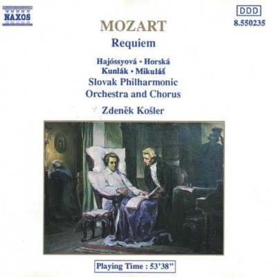Mozart, Slovak Philharmonic Orchestra and Chorus, Zdeněk Košler | Requiem [CD]
