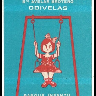 Autocolante - Comissão de Moradores B.ro Avelar Brotero, Odivelas - Parque Infantil Fundos