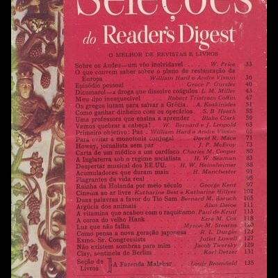 Seleções do Reader's Digest - Tomo XIV - N.º 83 - Dezembro de 1948