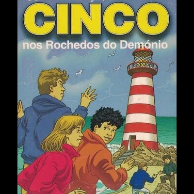 Os Cinco nos Rochedos do Demónio | de Enid Blyton