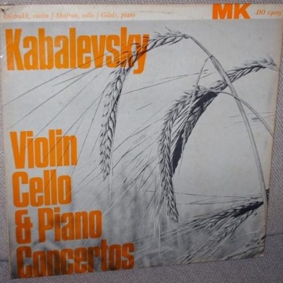 Kabalevsky | Violin Cello & Piano Concertos [LP]