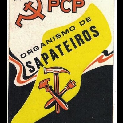 Autocolante - PCP - Organismo de Sapateiros - S. João da Madeira