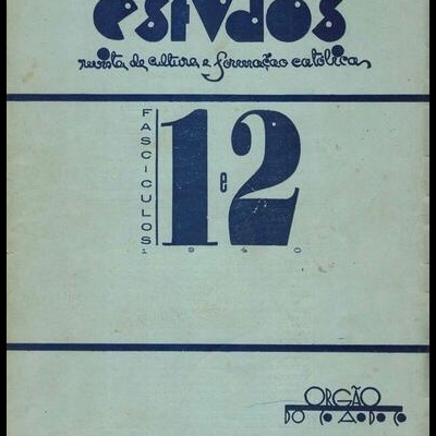 Estudos - Ano XVII (Fasc. I e II) - N.º 183 e 184 - Janeiro e Fevereiro de 1940