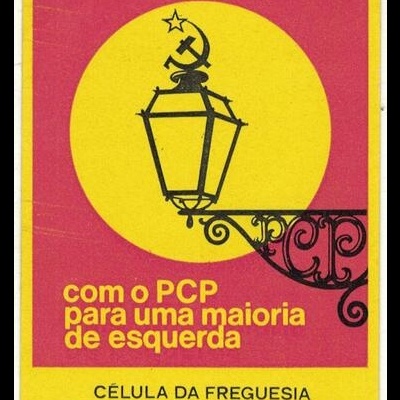 Autocolante - Com o PCP para uma Maioria de Esquerda - Célula da Freguesia da Encarnação (Bairro Alto)