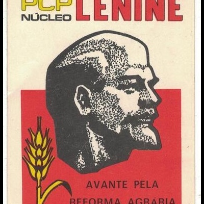 Autocolante - PCP - Núcleo Lenine - Luta pela Reforma Agrária