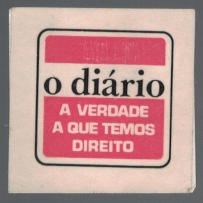 Autocolante - O Diário - A Verdade a que Temos Direito