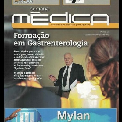 Semana Médica - N.º 603 - 30 de Setembro a 06 de Outubro de 2010