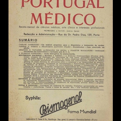 Portugal Médico - Vol. XLV - N.º 3 - Março de 1961