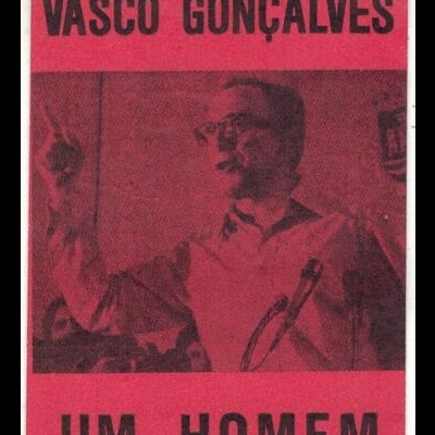 Autocolante - Vasco Gonçalves - Um Homem
