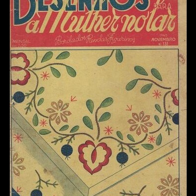 Desenhos para a Mulher no Lar - N.º 131 - Novembro de 1945
