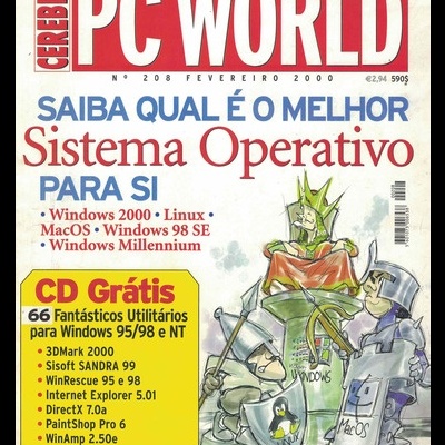 PC World / Cérebro - N.º 208 - Fevereiro 2000
