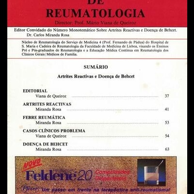 Cadernos de Reumatologia - Vol. 2 - N.º 2 - Abril/Junho 1991